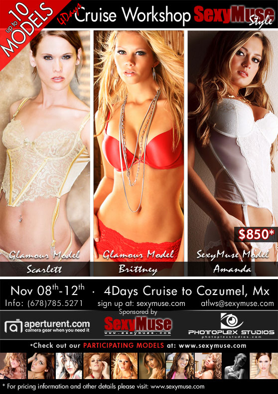 SexyMuse Workshop & Cruise SexyMuse Workshop & Cruise