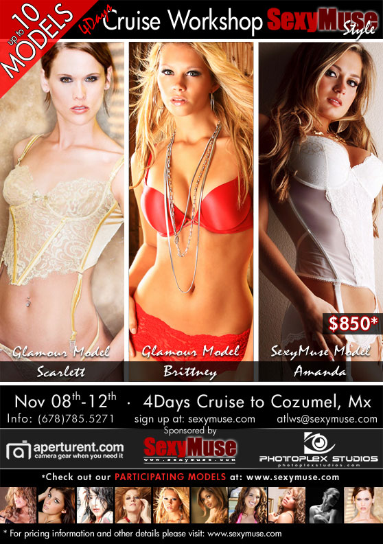 SexyMuse Workshop & Cruise